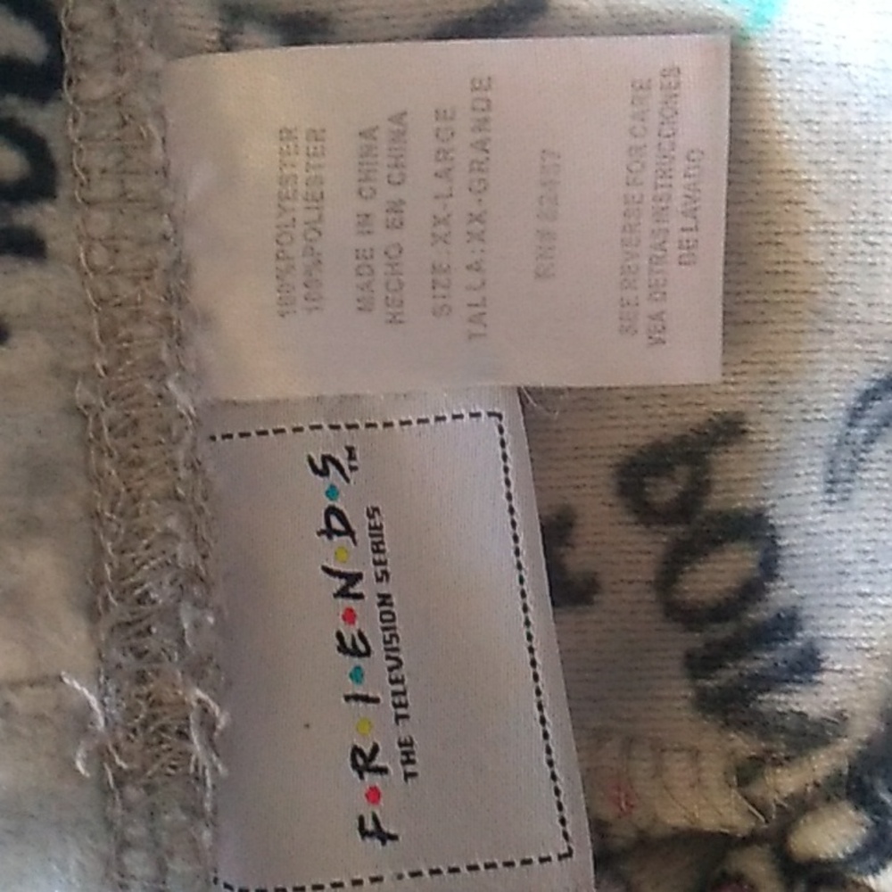 Friends the TV Series Lounge Pants XXL - Picture 3 of 5